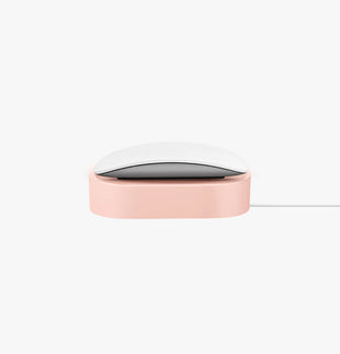 UNIQ NOVA COMPACT MAGIC MOUSE CHARGING DOCK WITH CABLE LOOP - BLUSH (PINK)