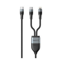 Havit CB6326 3 in 1 Cable 1.2M BLK\BLU