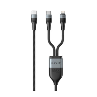 Havit CB6326 3 in 1 Cable 1.2M BLK\BLU