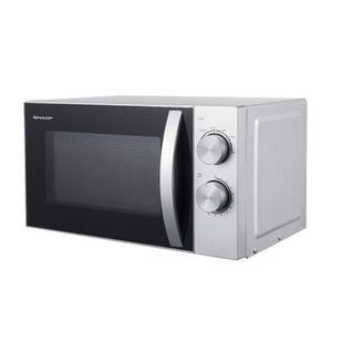 Sharp Microwave 20 Liters 700 Watts, Silver - R-20GH-SL3