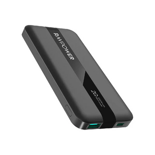 RAVPower RP-PB236 RAVPower RP-PB1236 PD Pioneer 20W 3-Port 10000mAh Power Bank Black global global Black
