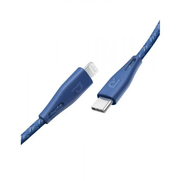 RAVPower RAV Type-C to Lightning Cable 1.2m Nylon Blue-RP-CB1017