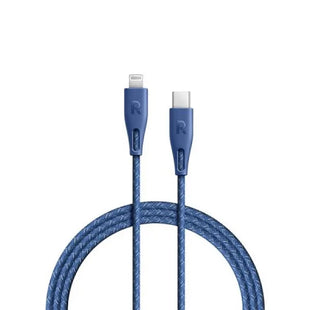 RAVPower RAV Type-C to Lightning Cable 1.2m Nylon Blue-RP-CB1017