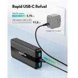 RAVPower RP-PB235 RAVPower RP-PB1235 PD Pioneer 20W 3-Port 20000mAh Power Bank Black global global Black