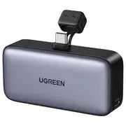 UGREEN 5000mAh PD-20W Power Bank with Built-in USB-C Connector Black PB503