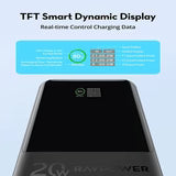 RAVPower RP-PB1237 PD20W Pioneer 10000mAh 3-Port Power Bank black