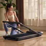 KingSmith Foldable Treadmill R3 hybrid + with max. speed 12km/h, with 1HP brushless motor.