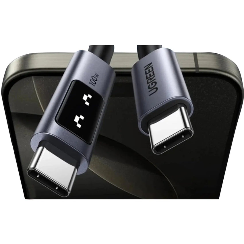 UGREEN Uno USB-C to USB-C PD Fast Charging Cable 3m 100w black L509