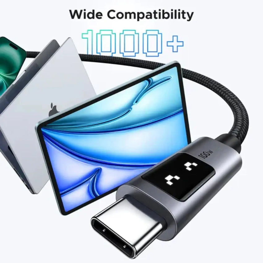 UGREEN Uno USB-C to USB-C PD Fast Charging Cable 3m 100w black L509