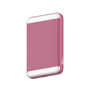 SIA MagOn SIPBMG8LD-PK Magnetic power bank PD 20W-Wireless Charging 15W With LED Light 8000Mah - Pink