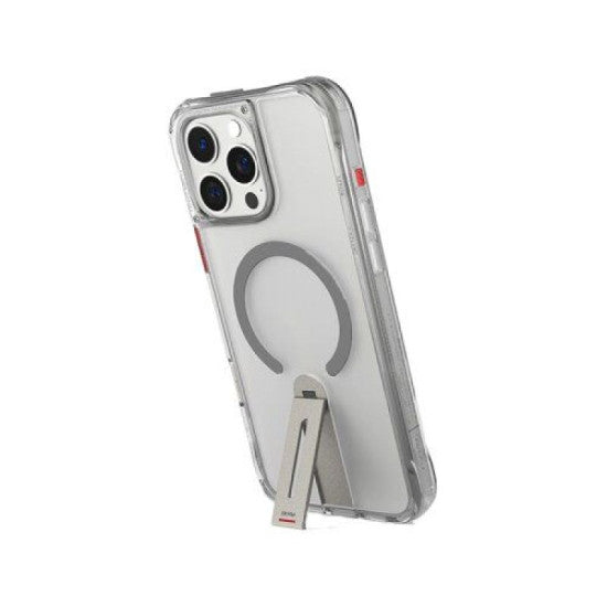 SKINARMA IPHONE 16 PRO MAX HELIX (MAG-CHARGE + 360° ROTATING STAND) TITANIUM