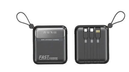 LEEDOR HT-DX250 Fast Charging Power Bank - 22.5W/ 10000mAh / Black