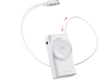 iWALK LinkPod Reel 10000 | 10000mAh PD 30W Fast Charging Retractable Cable - WHT