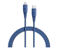 RAVPower RP-CB1018 Type-C to Lightning Cable 2m Nylon Blue