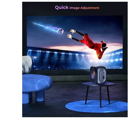 HAVIT Projector PJ215 PRO - Black