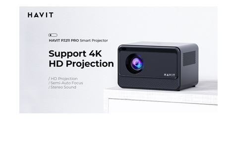 Havit Smart life series-Projector accessories UK Plug PJ211 PRO black