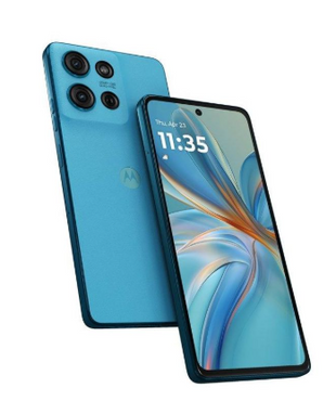 موتو جي 75 8 جيجابايت + 256 جيجابايت ثنائي الشريحة 5G NFC أزرق