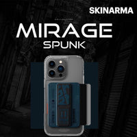 SKINARMA MAGNETIC CARDHOLDER WITH GRIP-STAND ~ SPUNK Black