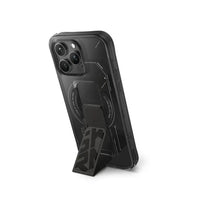 SKINARMA IPHONE 15 PRO (6.7”) HELIO MAG-CHARGE + GRIP-STAND BLACK