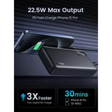 UGREEN 20000mAh PD-20W 2-way Fast Charging Black PB312