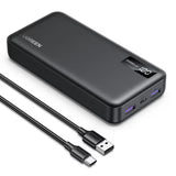 UGREEN 20000mAh PD-20W 2-way Fast Charging Black PB312