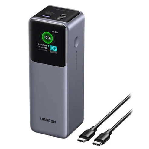 UGREEN Nexode 25000mAh 200W Fast Charging Power Bank 35525B Black PB722