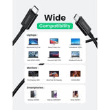 UGREEN USB-C to USB-C Thunderbolt 4 Cable 0.8m (Black)US501 100W US501