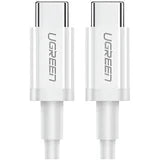 UGREEN USB 2.0 C M/M ABS Cover 1m (White) 60W US264