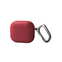 UNIQ NEXO ACTIVE HYBRID SILICONE AIRPODS 3RD GEN CASE WITH SPORTS EAR HOOKS CORAL (CORAL) -NEXOPNK EOL