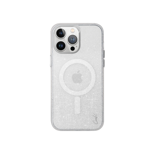 UNIQ COEHL IPHONE 15 MAGNETIC CHARGING GLACE - SPARKLING SILVER (SPARKLING SILVER)