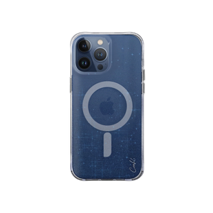 UNIQ COEHL IPHONE 15 PRO MAX MAGNETIC CHARGING LUMINO - PRUSSIAN BLUE (BLUE)