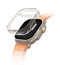 UNIQ GARDE HYBRID WATCH CASE WITH SCREEN PROTECTION 49MM -  DOVE (CLEAR)