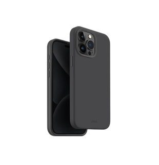 UNIQ HYBRID IPHONE 15 PRO MAGCLICK CHARGING LINO HUE - CHARCOAL (GREY)