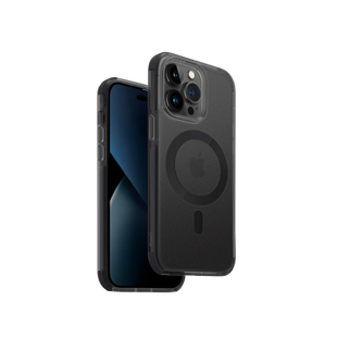 UNIQ HYBRID IPHONE 15 PRO MAX MAGCLICK CHARGING COMBAT (AF) - CARBON (BLACK)