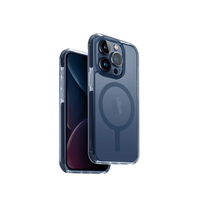 UNIQ HYBRID IPHONE 15 PRO MAX MAGCLICK CHARGING COMBAT (AF) - SMOKE BLUE (SMOKE BLUE)
