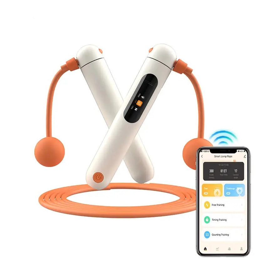 Noerden Smart Skippo Rope-smart Jump Rope Smart with App Electric Digital Counter Cordless Jump Rope Smart PNR-0101