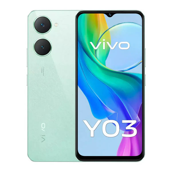 vivo Y03 128GB | 4GB Gem Green