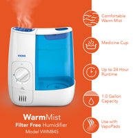 Vicks Warm Mist Humidifier VH845E1