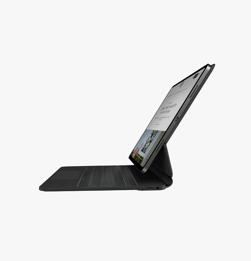 UNIQ VENNO PRO MAGNETIC SMART KEYBOARD FOLIO FOR IPAD (A16/10TH GEN) - GRAPHITE BLACK (GRAPHITE BLACK)