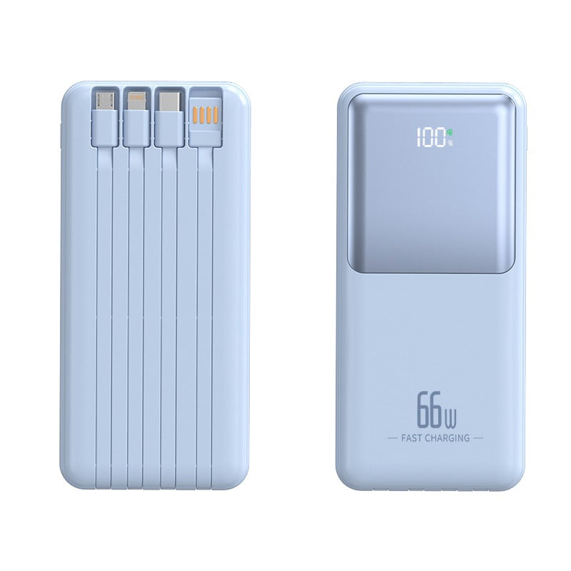 Stylish Sync: The HB-H20 10000 mAh Gradient Portable Charger