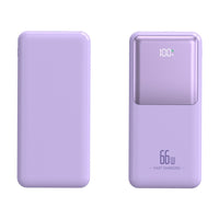 LEEDOR Gradiant 10000mAh Power Bank - HB-H20 Model, Purple