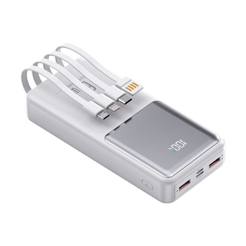 LEEDOR Gradiant HB-H20 10000mAh Power Bank - Ultra-Portable External Battery Pack.