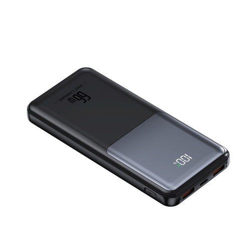 LEEDOR Gradiant 10000mAh Power Bank - HB-H20 Model, Black