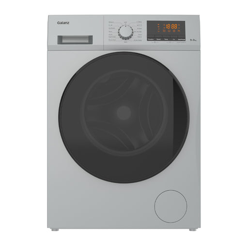 Galanz 10KG, 15 Program Front Loading Inverter Washing Machine, Silver - XQG100-T614VE