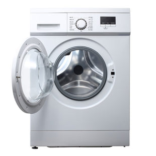Galanz 7KG, 15 Programs, Front Loading Washing Machine, Silver - XQG70-Q714DE