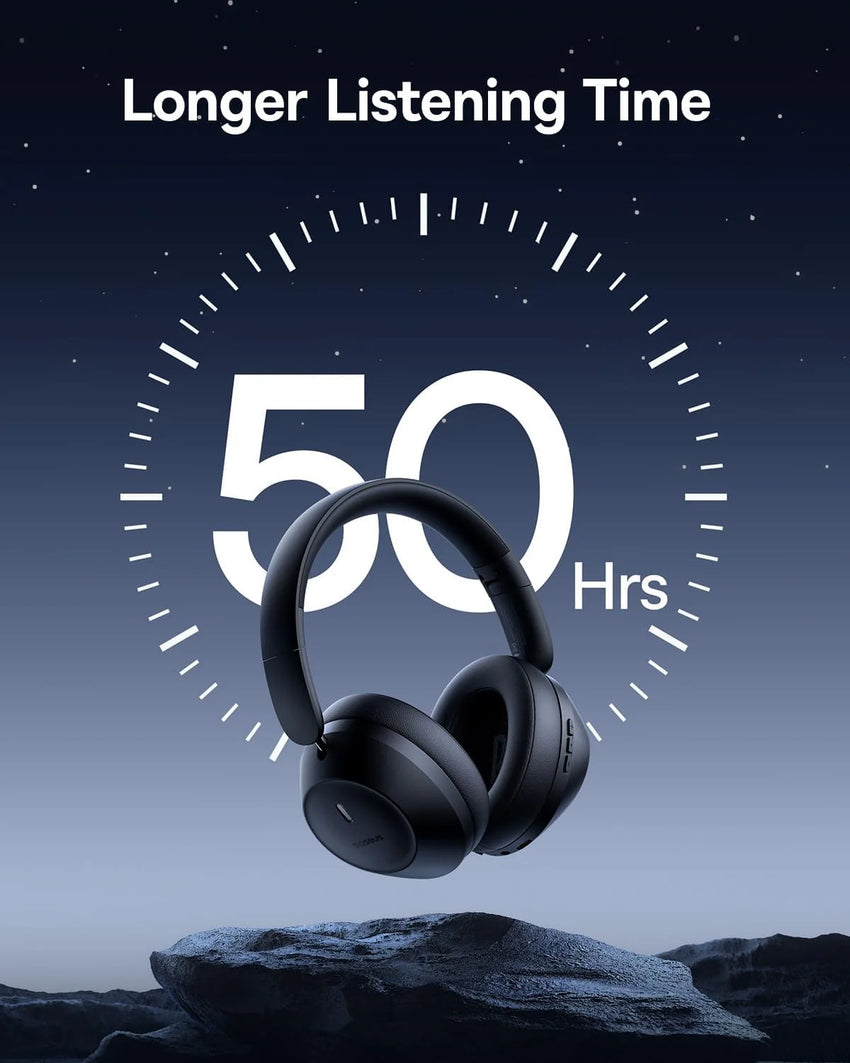 Baseus Bass BH1 Lite Wireless Headphones - Cosmic Black