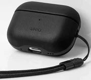 UNIQ TERRA GENUINE LEATHER AIRPODS PRO 2ND GEN (2022) CASE - DALLAS BLACK (DALLAS BLACK)