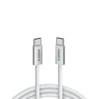 Anker Zolo USB-C to USB-C Cable 240W Braided (0.9m/3ft) -White