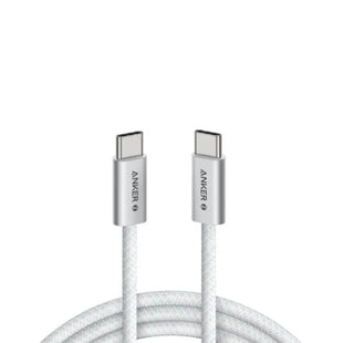 Anker Zolo USB-C to USB-C Cable 240W Braided (1.8m/6ft) -White