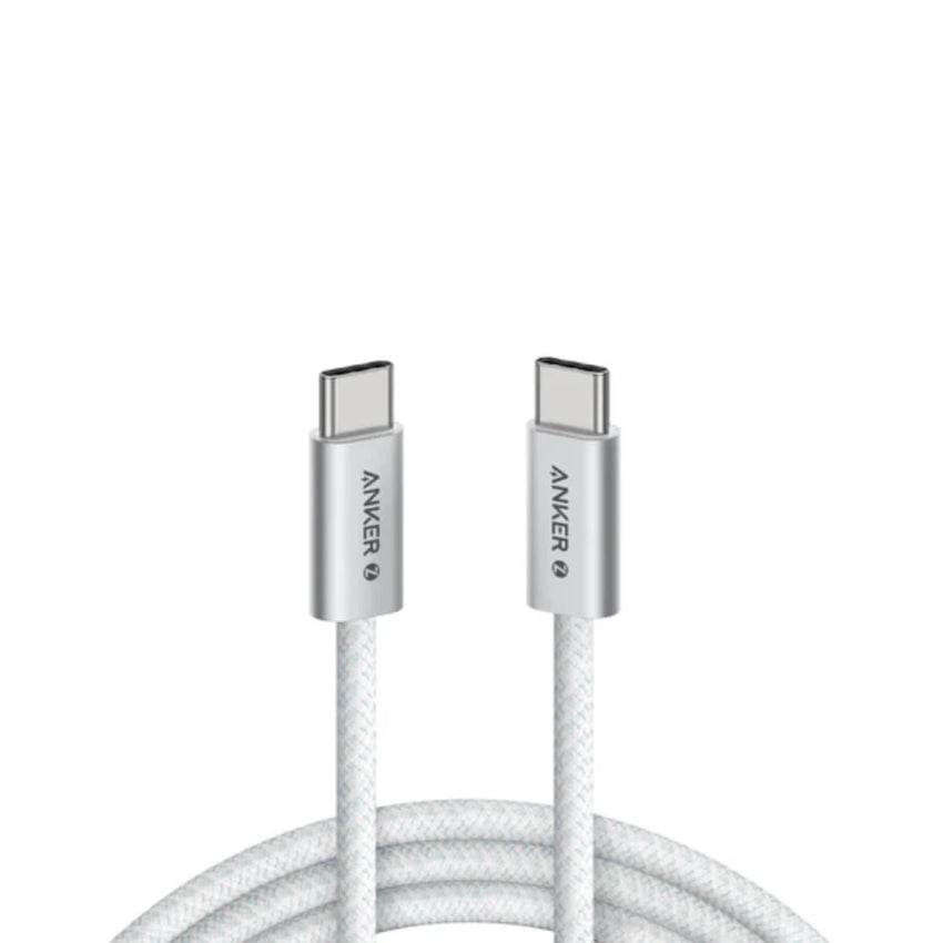 Anker Zolo USB-C to USB-C Cable 240W Braided (1.8m/6ft) -White